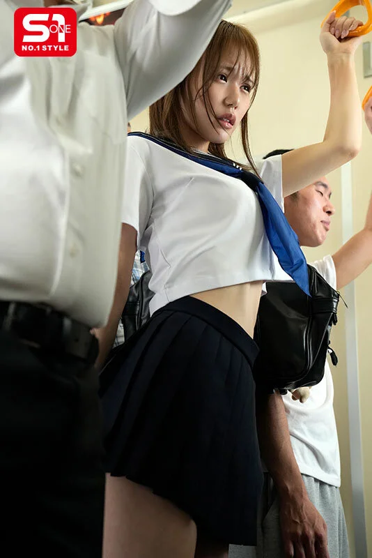 SNOS-146　渡部ほの　Jカップ　高身長　痴漢　制服